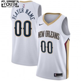 Dres New Orleans Pelicans Prilagođeni 2020-21 Nike Association Edition Swingman - Dječji